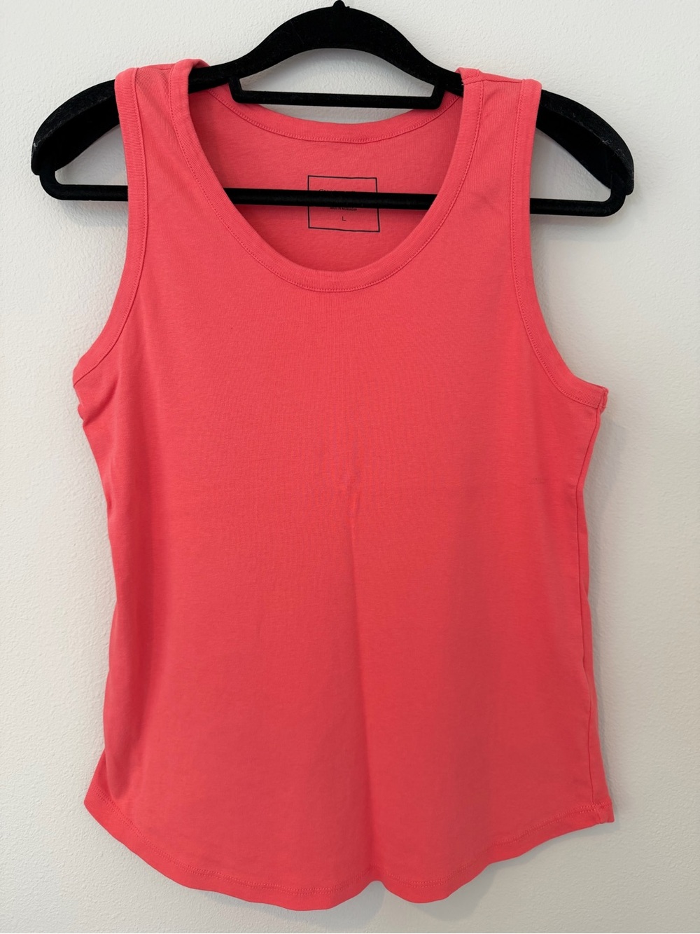 Charter Club Coral Scoop-Neck Tank